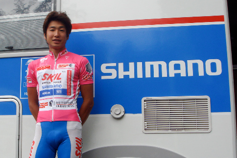 山岳賞に輝いた別府史之（日本、スキル・シマノ）