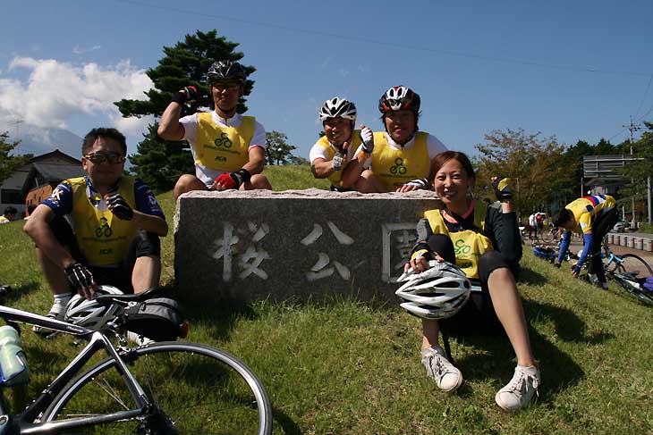 ゴールまであと20km。頑張ります！