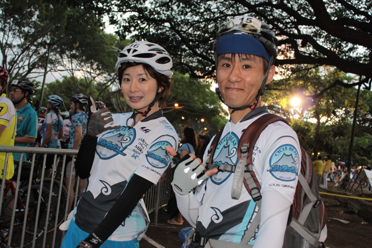 元フジテレビのアナウンサーで自転車愛好家の富永美樹さんも参加