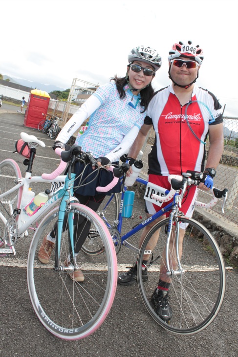 100km地点のAS。半分を越えて目指すはゴールのみ！