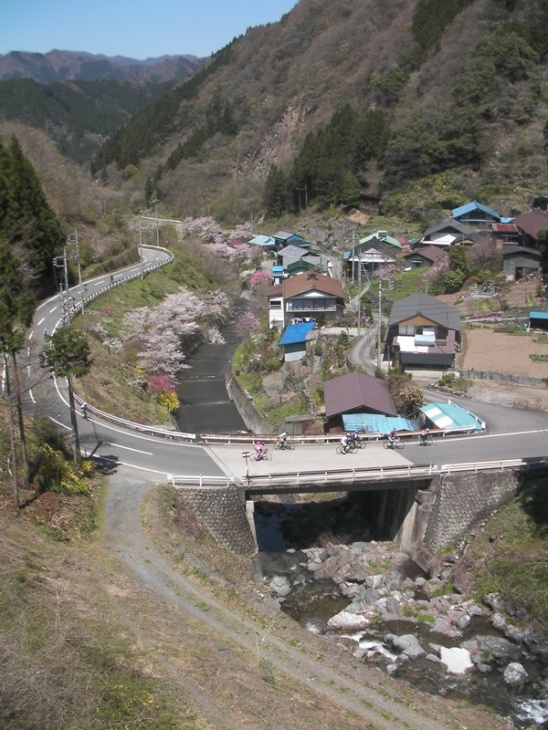 のどかな風景が疲労を吹き飛ばす