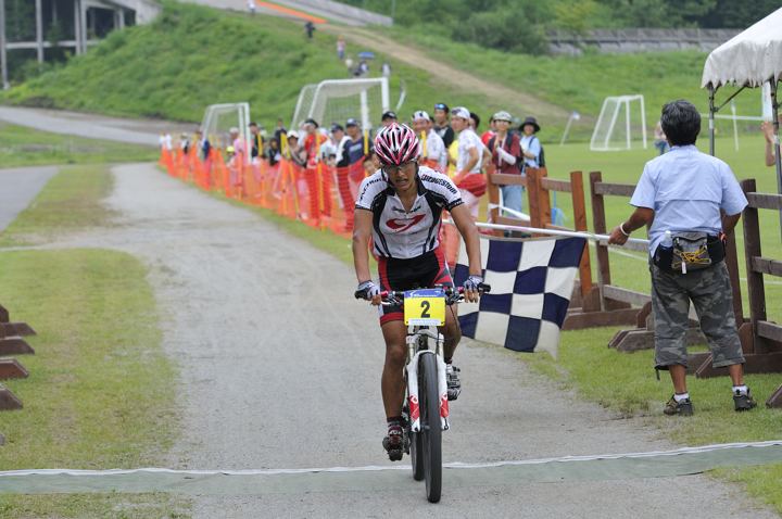 エリート男子初優勝を飾った平野星矢（チームブリヂストン・アンカー）