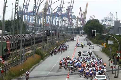 港湾都市ハンブルグを中心に開催されるヴァッテンフォール・サイクラシックス