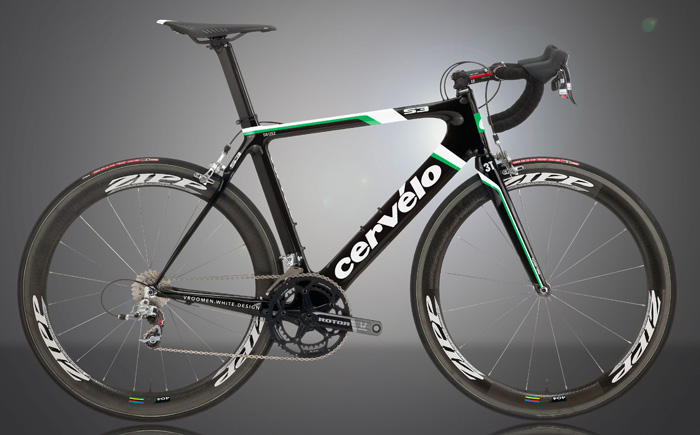 Cervelo S3　グリーンライン