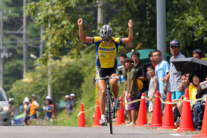 女子　上野みなみ（鹿屋体育大学）が優勝