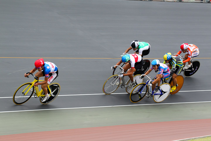 少年ポイントレース決勝　最終周回