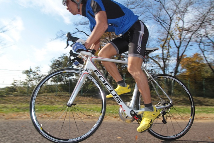 踏み出しが軽く、ヒルクライムバイクとしても最適　斉藤　亮（MTBクロスカントリーライダー、チーム・コラテック）