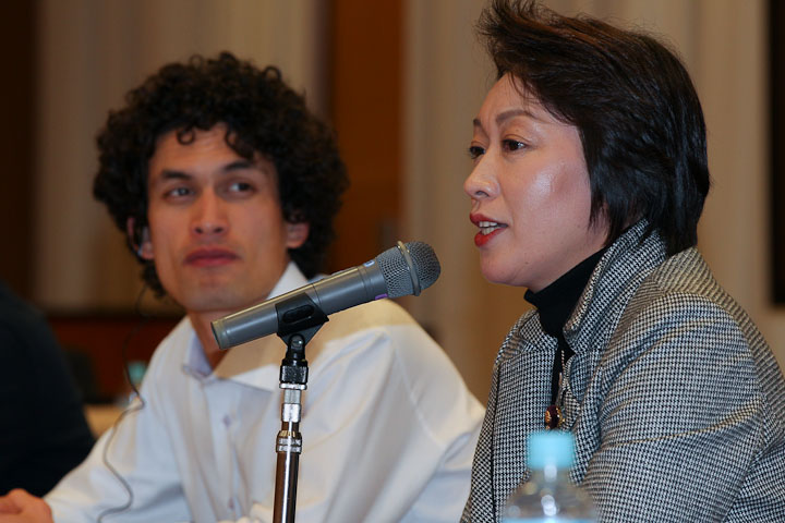 大学自転車競技フォーラム　橋本聖子参議院議員