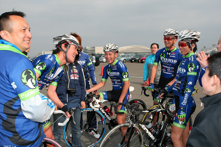 全員が新メンバーで優勝のCIERVO NARA PROCYCLINGTEAM）