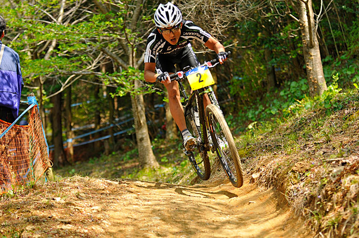 海外遠征の成果を見せ勝利した山本和弘（キャノンデールレーシングチーム）