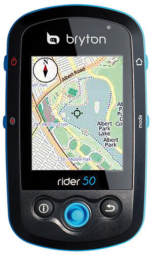 bryton Rider50　スマートなデザインで使いやすそうだ