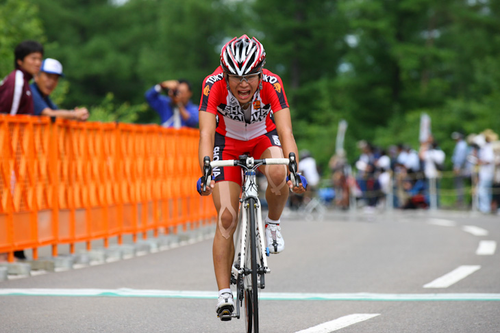 ジュニア 優勝した西村大輝（昭和第一学園高）