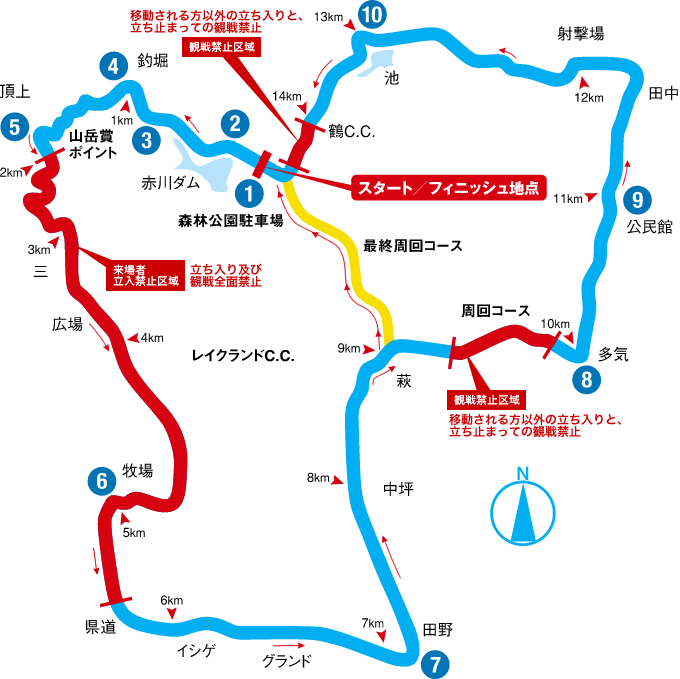 ジャパンカップ2011コース図