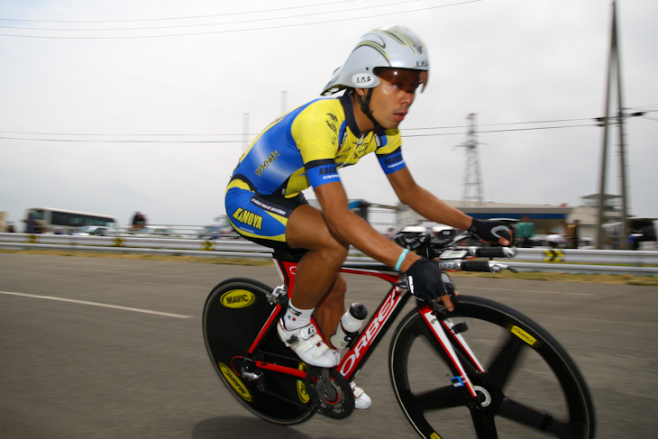 6月、全日本選手権タイムトライアルU23で優勝