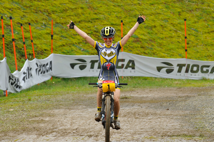 女子エリート優勝 中込由香里（team SY-Nak）