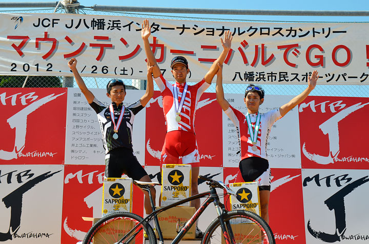 山本幸平（Specialized Racing Team）が優勝　2位山本和弘（キャノンデールレーシングチーム） 3位小野寺健（TEAM SPECIALIZED）