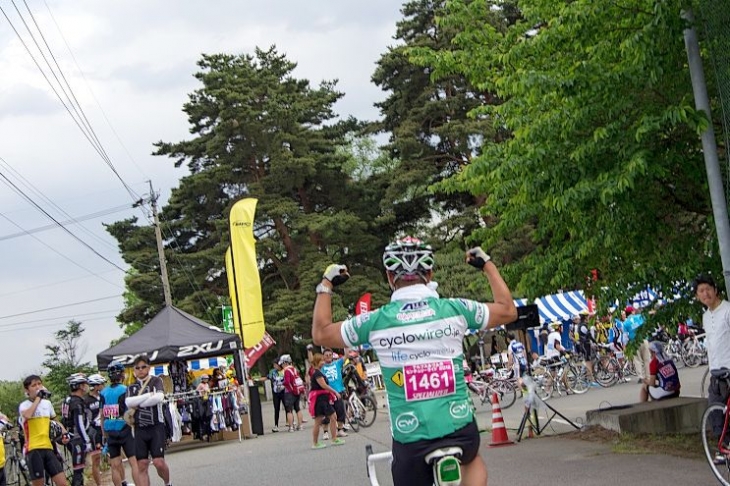 自身初となる160kmを無事に完走しました。