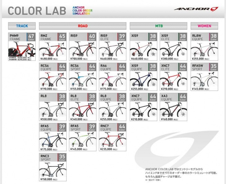 ANCHOR COLOR ORDER SIMULATION