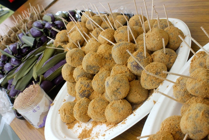 こちらは沖縄の郷土餅菓子、ムーチー。腹持ちもよくってどれも美味しい！