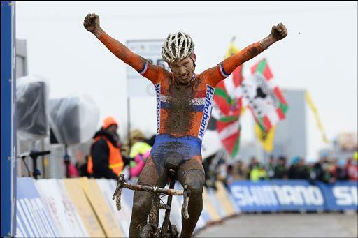 U23　優勝したミケ・テウニッセン（オランダ）