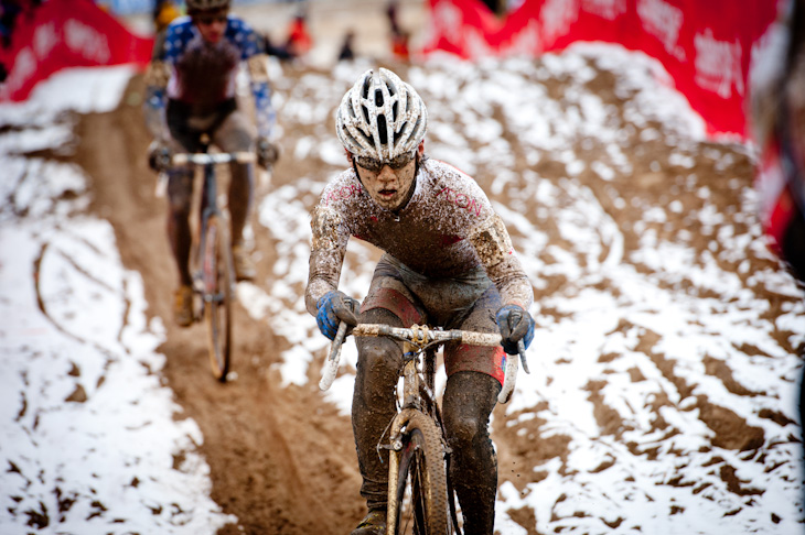 U23　好スタートを切った前田公平（Speedvagen Cyclocross Team）