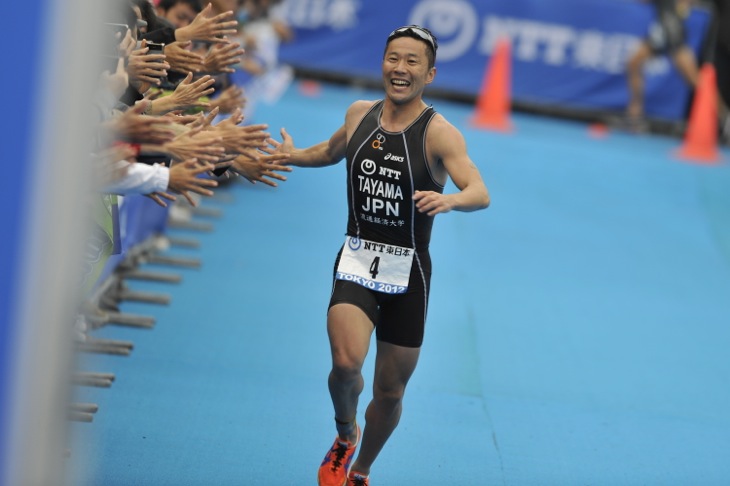 トライアスリート 田山寛豪選手