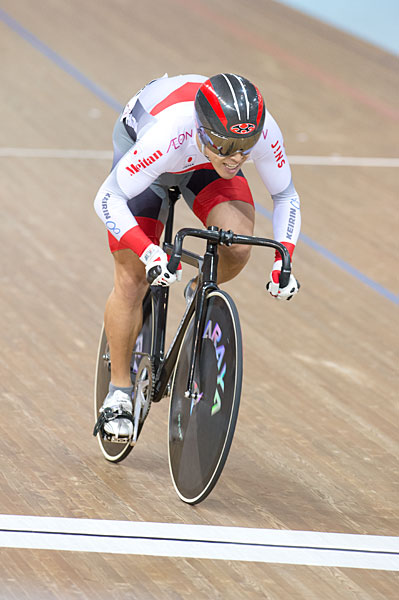 男子スプリント予選　河端朋之（JPCA・JPCU 岡山）10