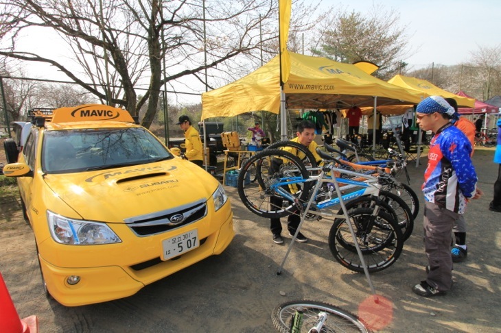 RIDE&MEET 2013にはMTB初体験者も参加　マヴィックのホイール試乗もできた