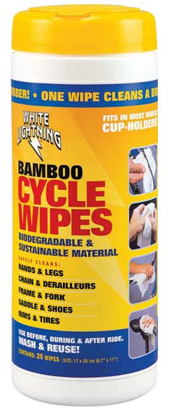 ホワイトライトニング Bamboo Cycle Wipes（25枚入り）