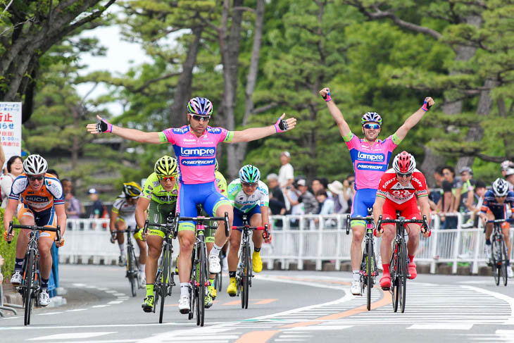 マキシミリアーノ・リケーゼ（ランプレ・メリダ）が優勝