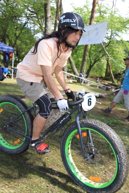 ファットバイクで走る！