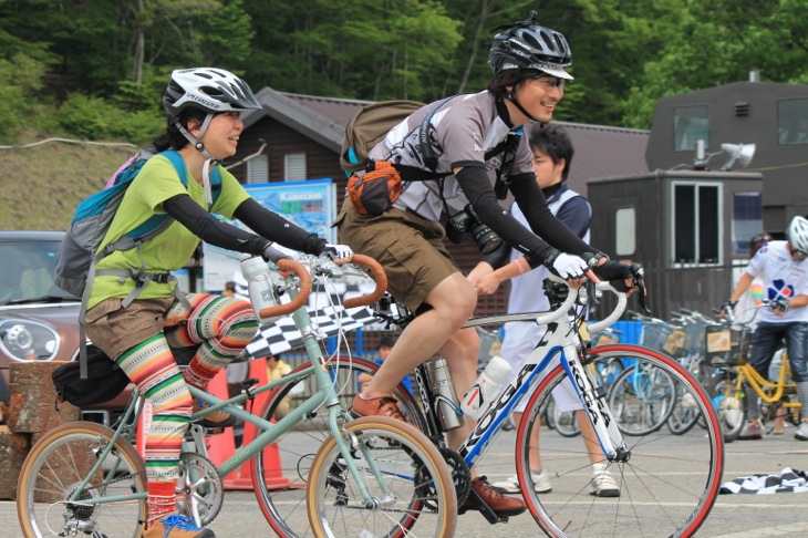 軽井沢の自然とグルメを堪能して、笑顔でゴール！