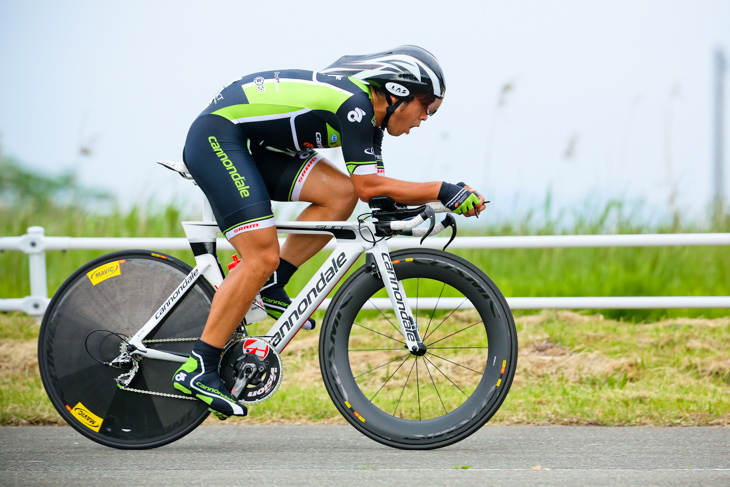 男子エリート初優勝の大場政登志（Cプロジェクト）