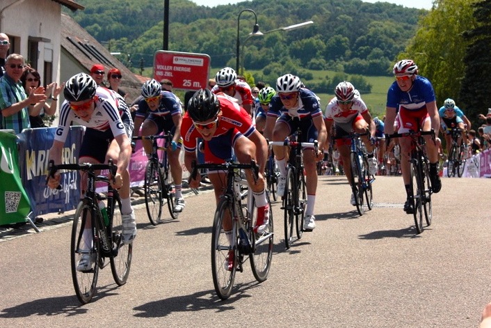 第4ステージ7位の横山。周りの選手はジュニアの世界大会で成績を出している選手しかいない