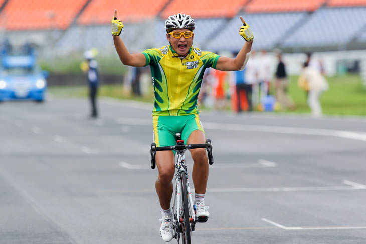 山本大喜（榛生昇陽高）が優勝