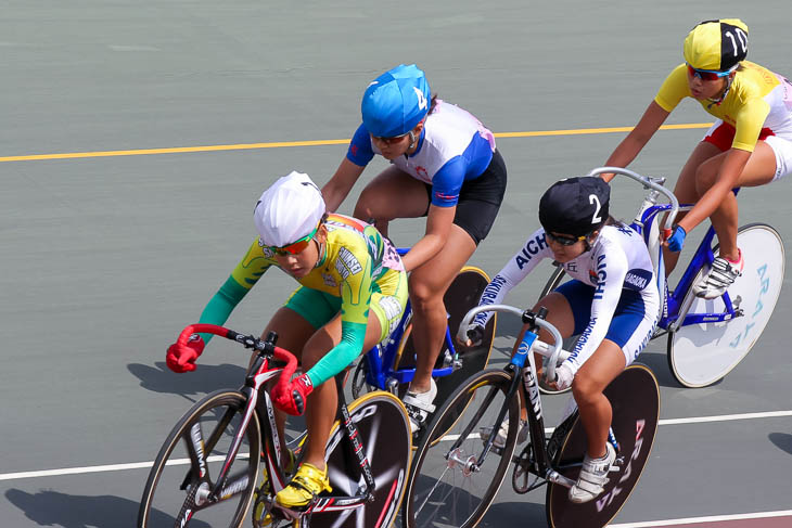 女子ポイントレース　元砂七夕美（榛生昇陽）が圧倒