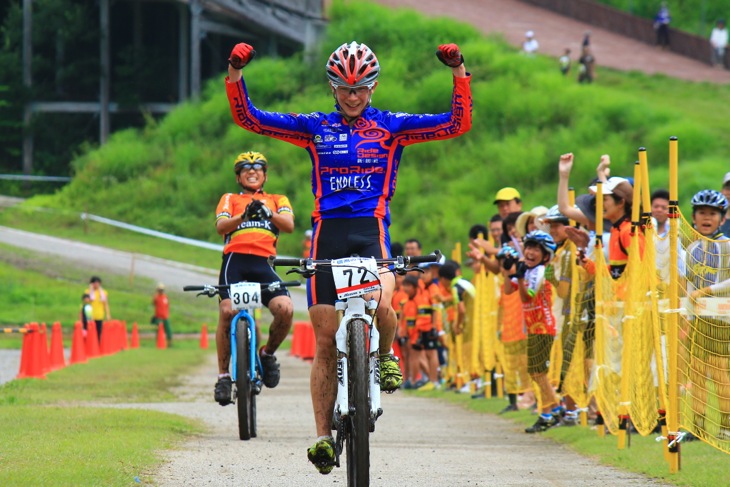 中学２年生の北林力が３年生を制し優勝を飾る