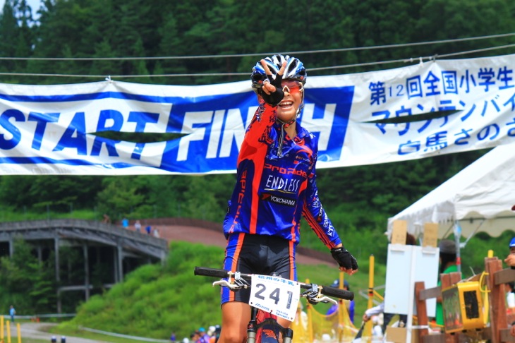 小学校6年生男子　山口創平が優勝