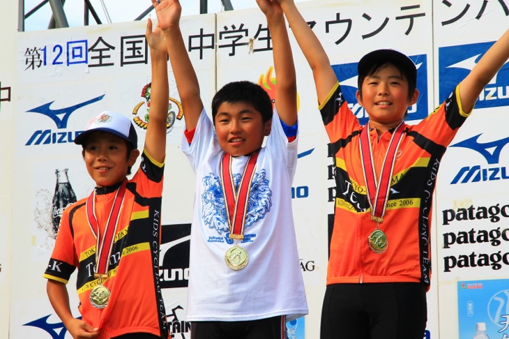 小学校5年生男子 優勝は松本一成