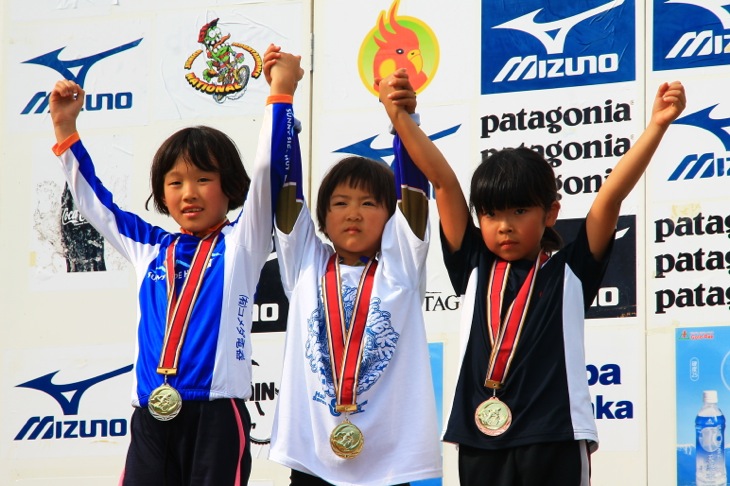 小学校1年生女子　優勝は浜野 亜衣