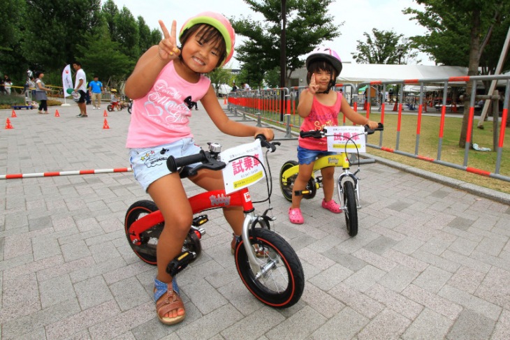 キッズ用バイクやストライダーの試乗会も開催