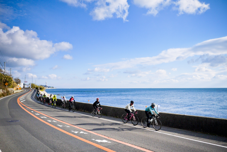 絶好のロケーションが広がる淡路島で行われるパワータップ・セミナーライド in 淡路島