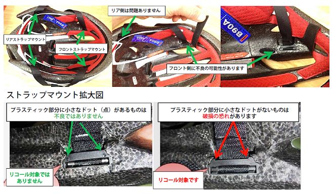 リコール対象の見分け方