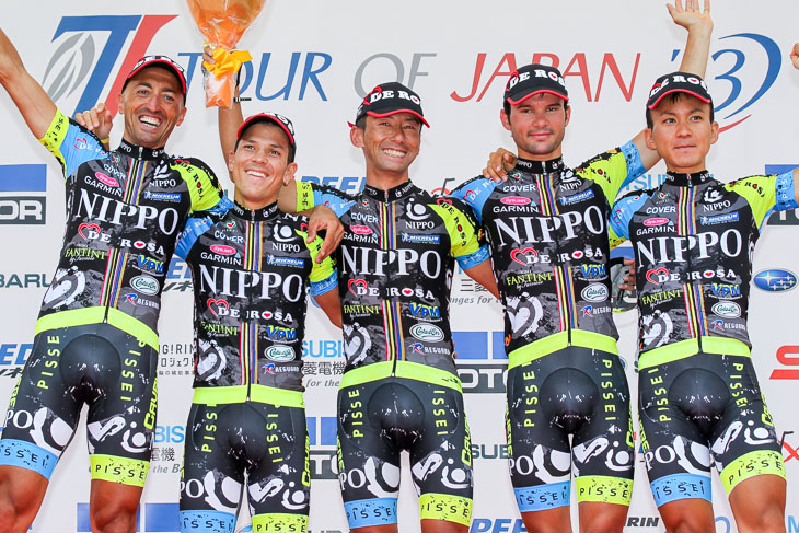 1クラスとなったツアー・オブ・ジャパンを席巻したチームNIPPO・デローザ。バリアーニが個人総合優勝