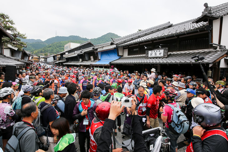 スタート地点の熱気は例年以上に