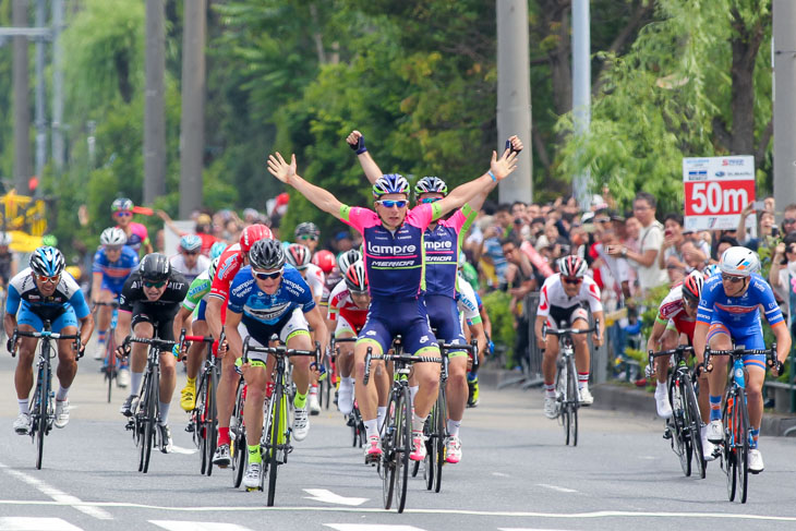 2014年大会を制したのはニッコーロ・ボニファツィオ（イタリア、ランプレ・メリダ）