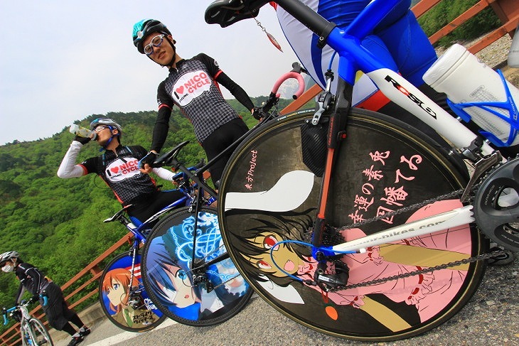 痛車自慢も繰り広げられる（写真は他の大会）