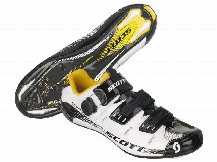 スコット ROAD TEAM ISSUE SHOE（white/black gloss）