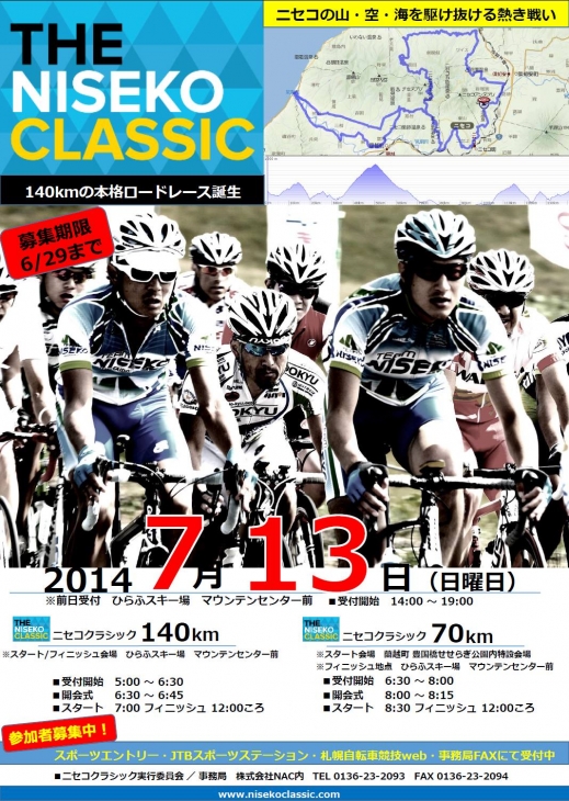 Niseko classic2014フライヤー