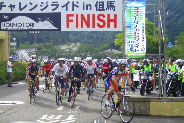 海も山も温泉もすべてがそろったロングライド　コウノトリチャレンジライドin 但馬